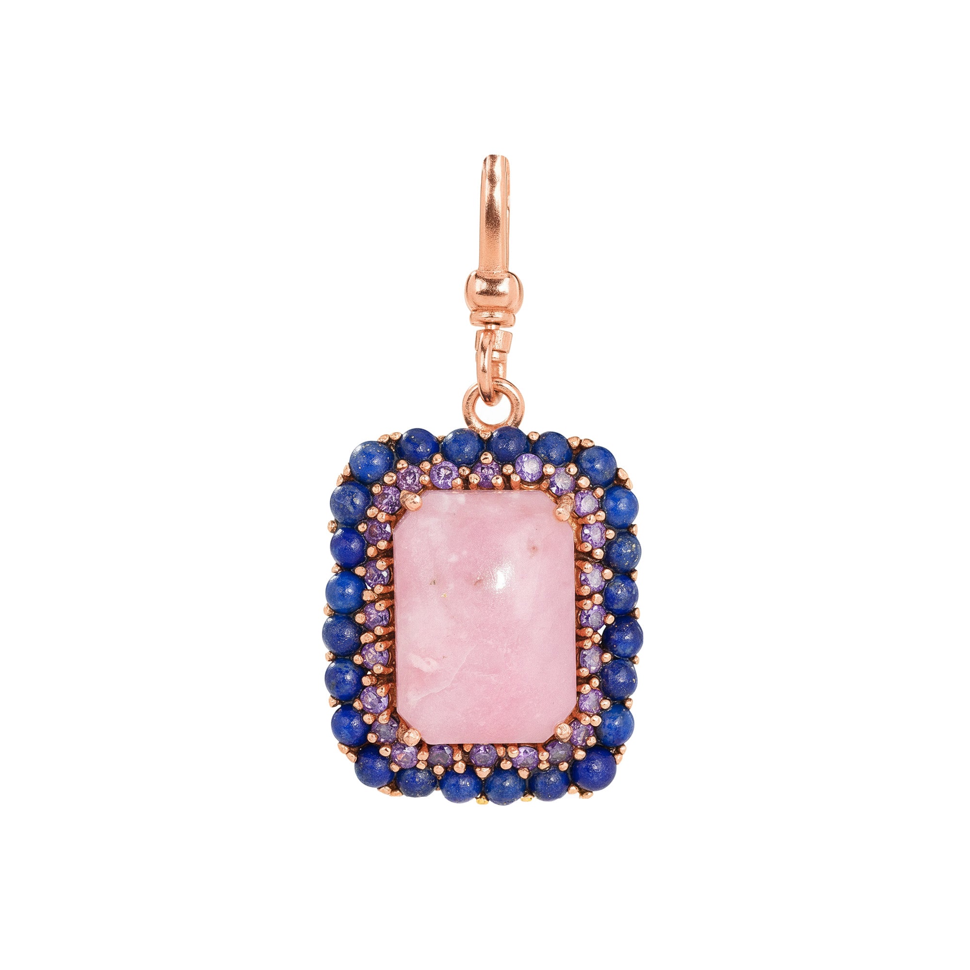 Petalite & Lapis Lazuli Charm: The Cristina Charm