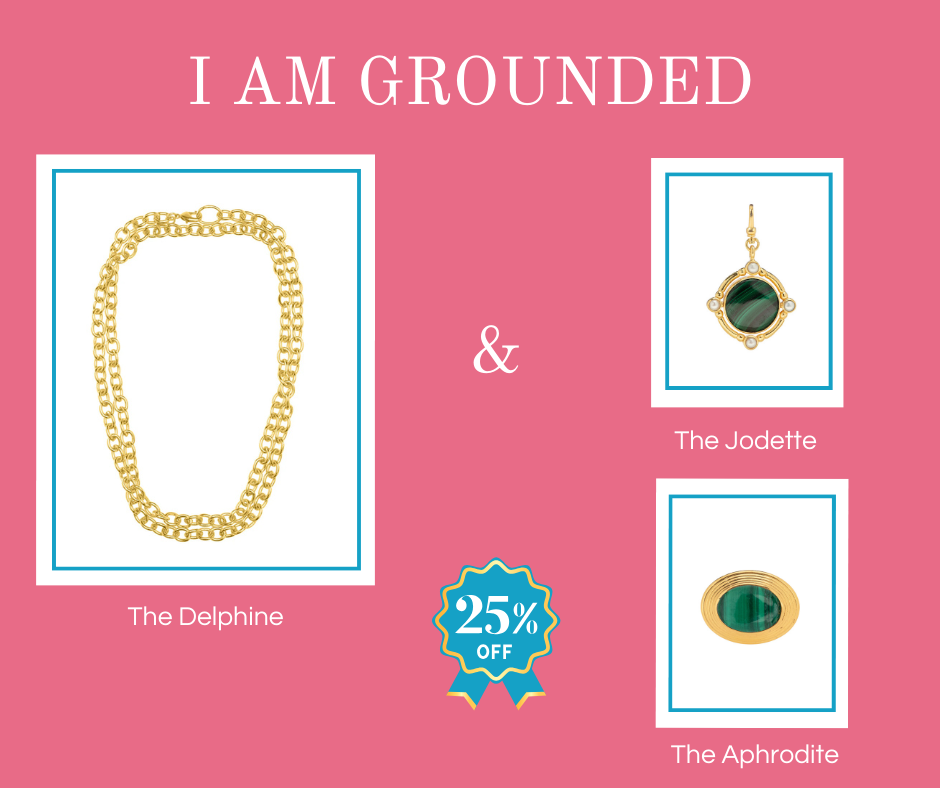 I AM GROUNDED (18k Gold Filled)