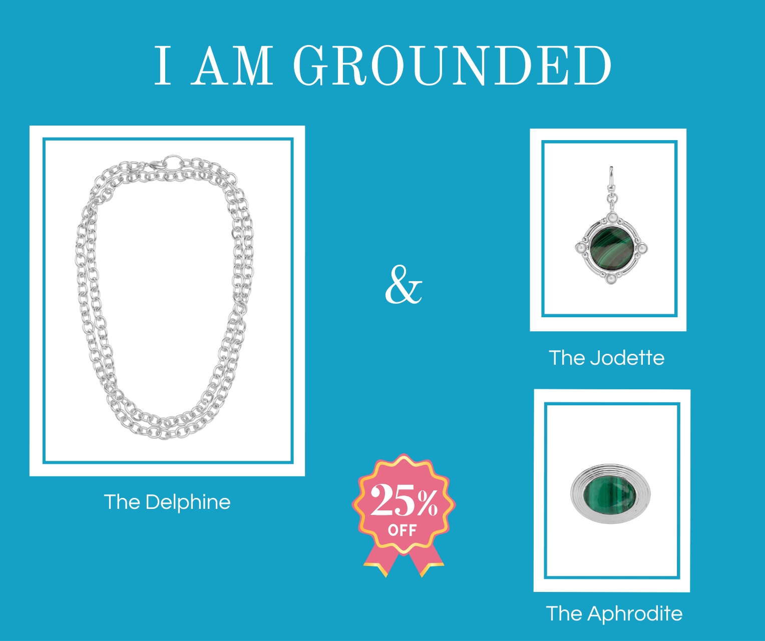 I AM GROUNDED (Silver)