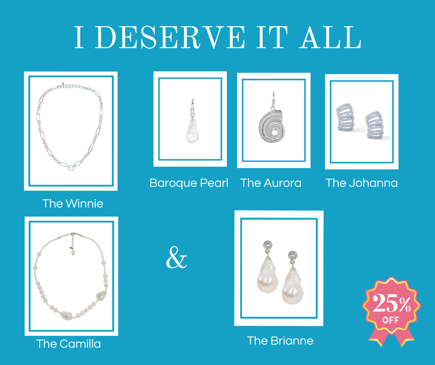 I DESERVE IT ALL (Silver)