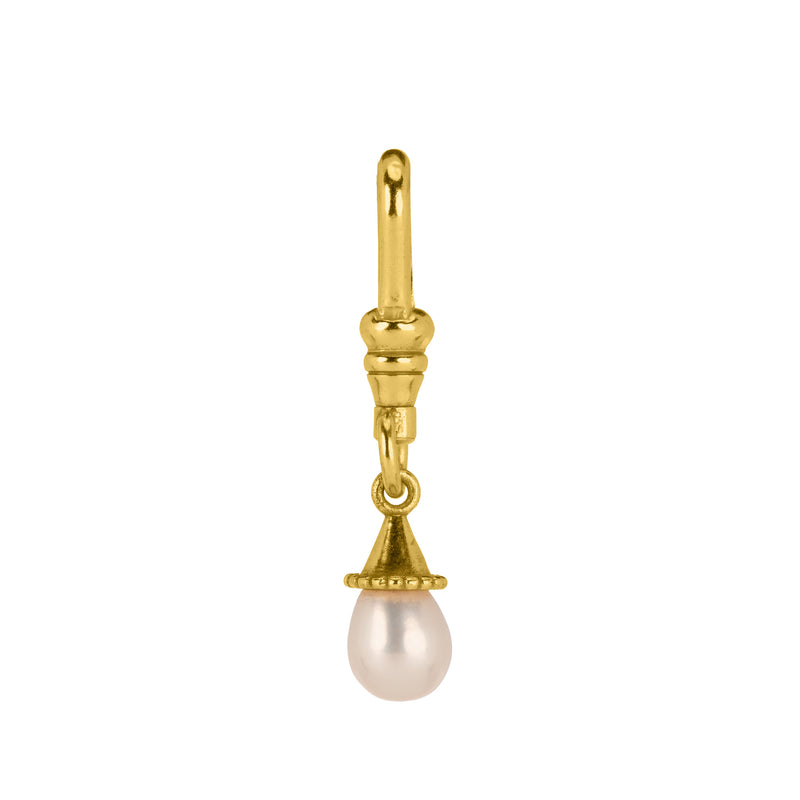 Mini Pearl Charm (Fancy Cap)