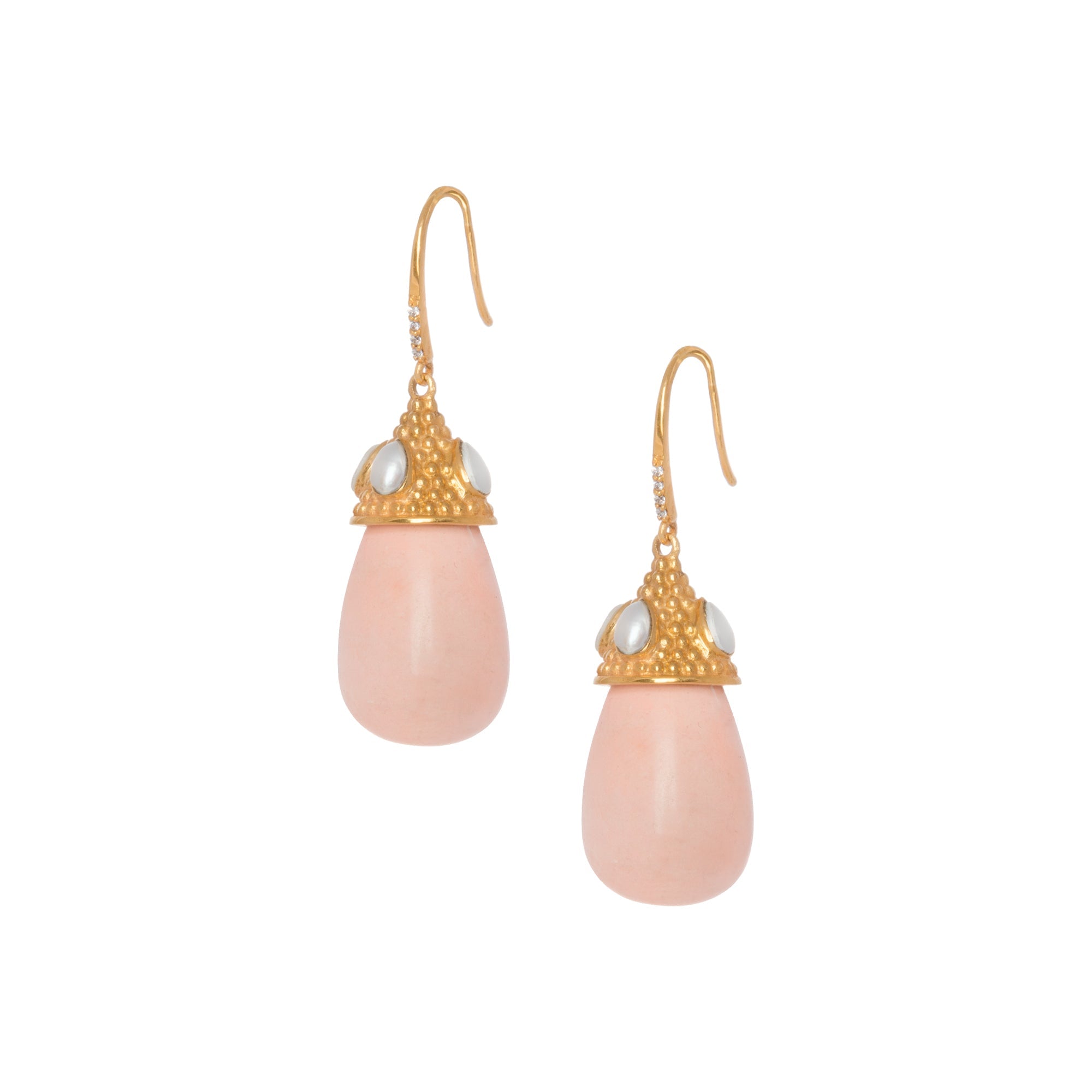 Gemstone Drop Earrings: The Casilda