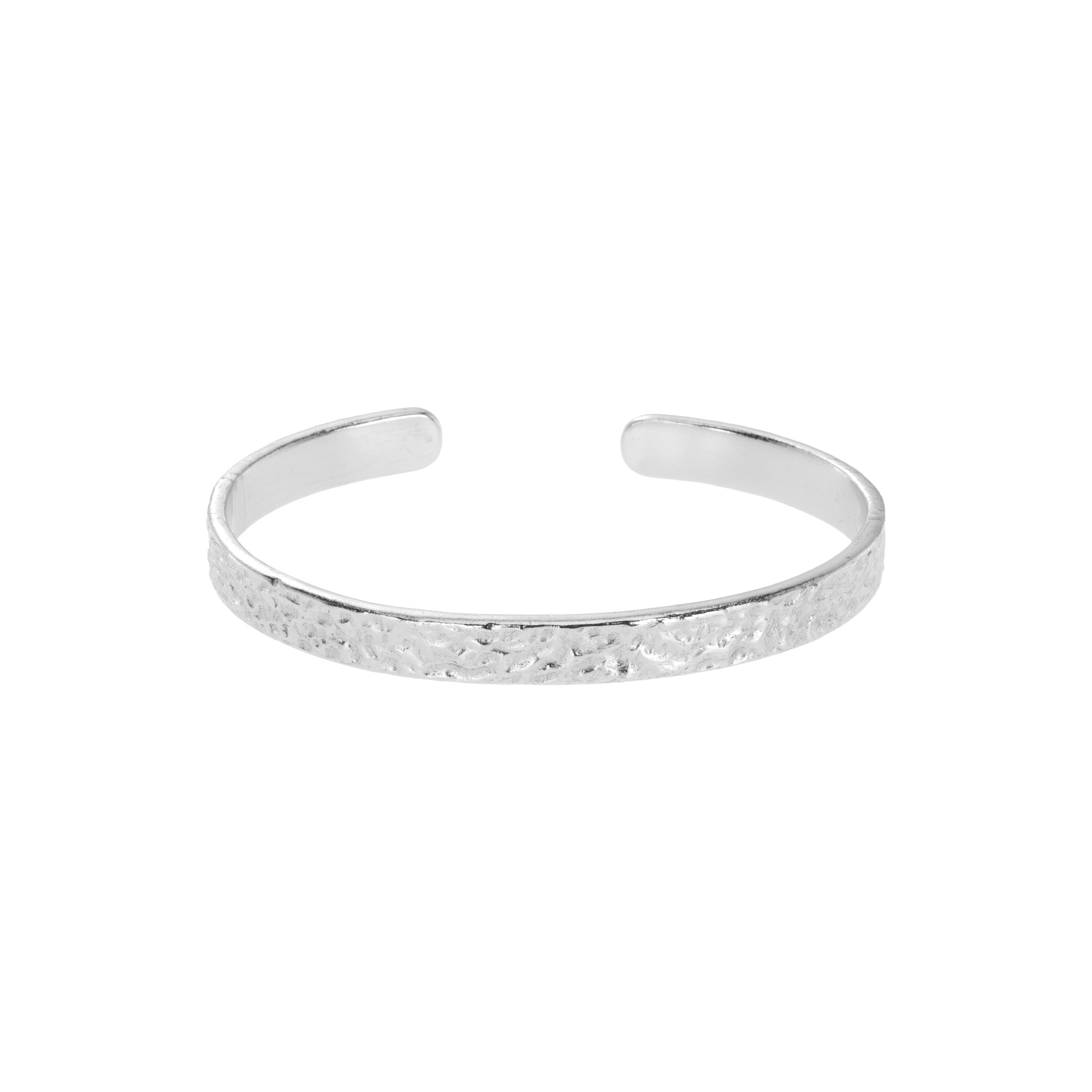 3 piece hammered cuff stack: The Rayna