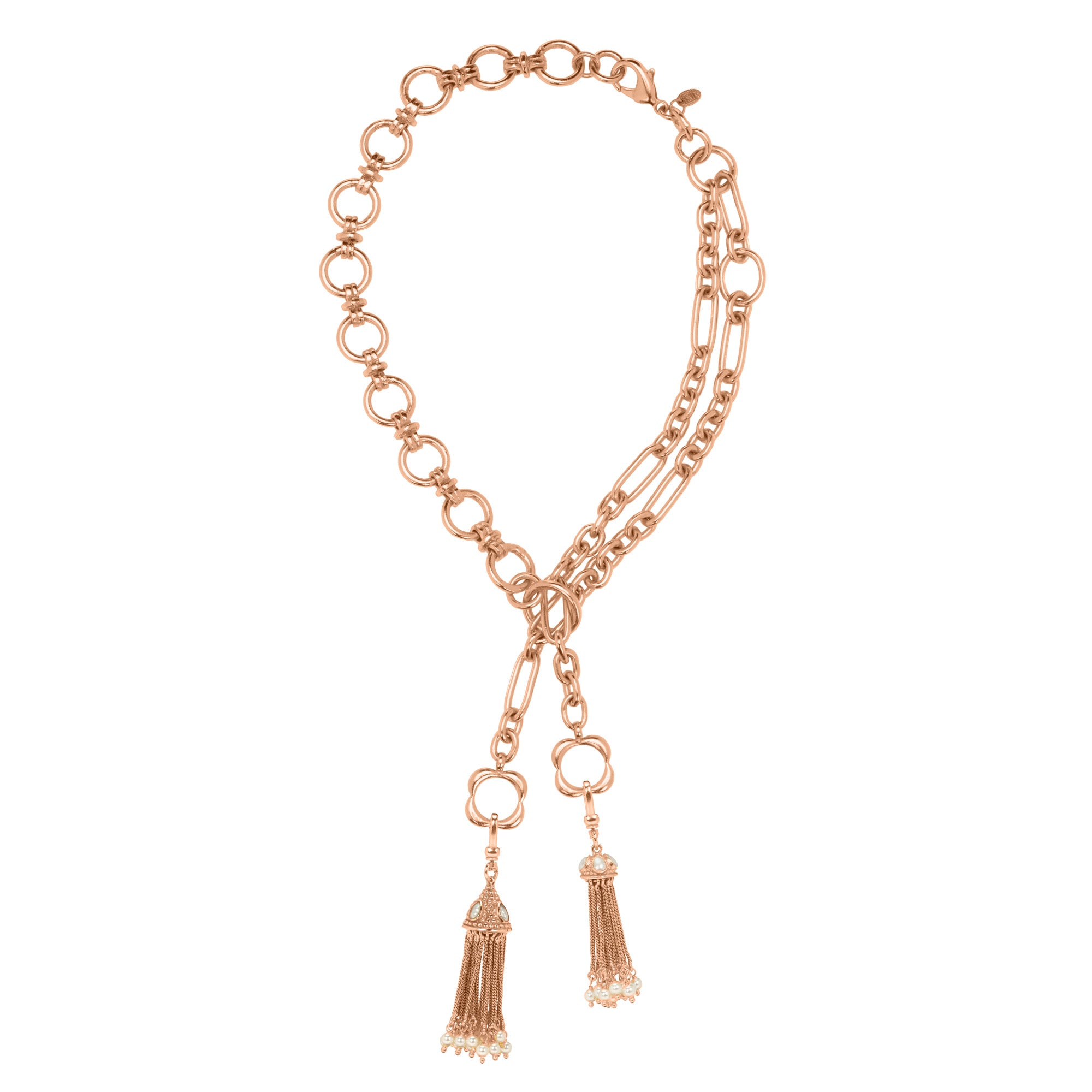 The Odessa: Tassel & Pearl Charm