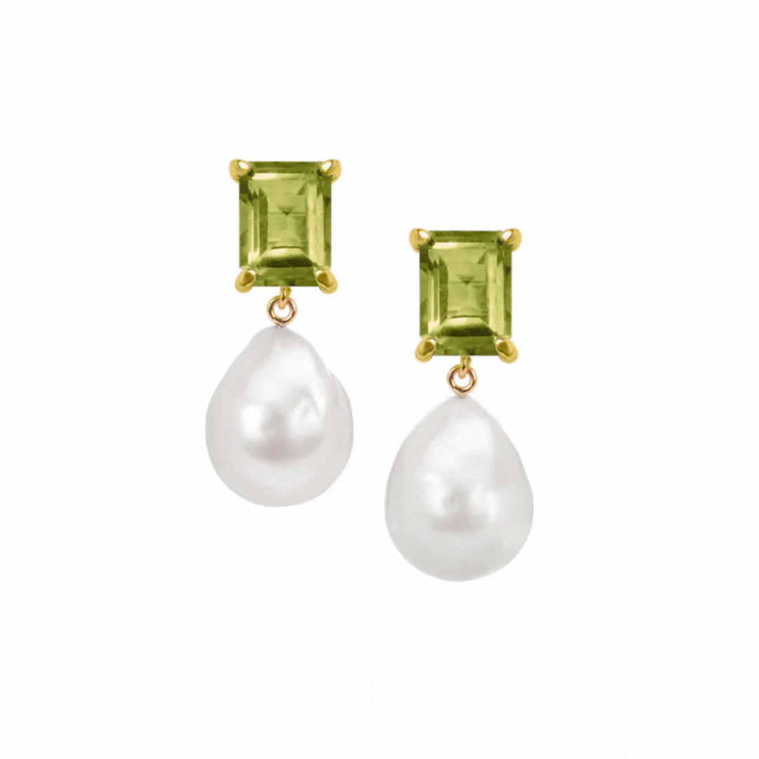 Baroque Pearl Earrings: The Bellen