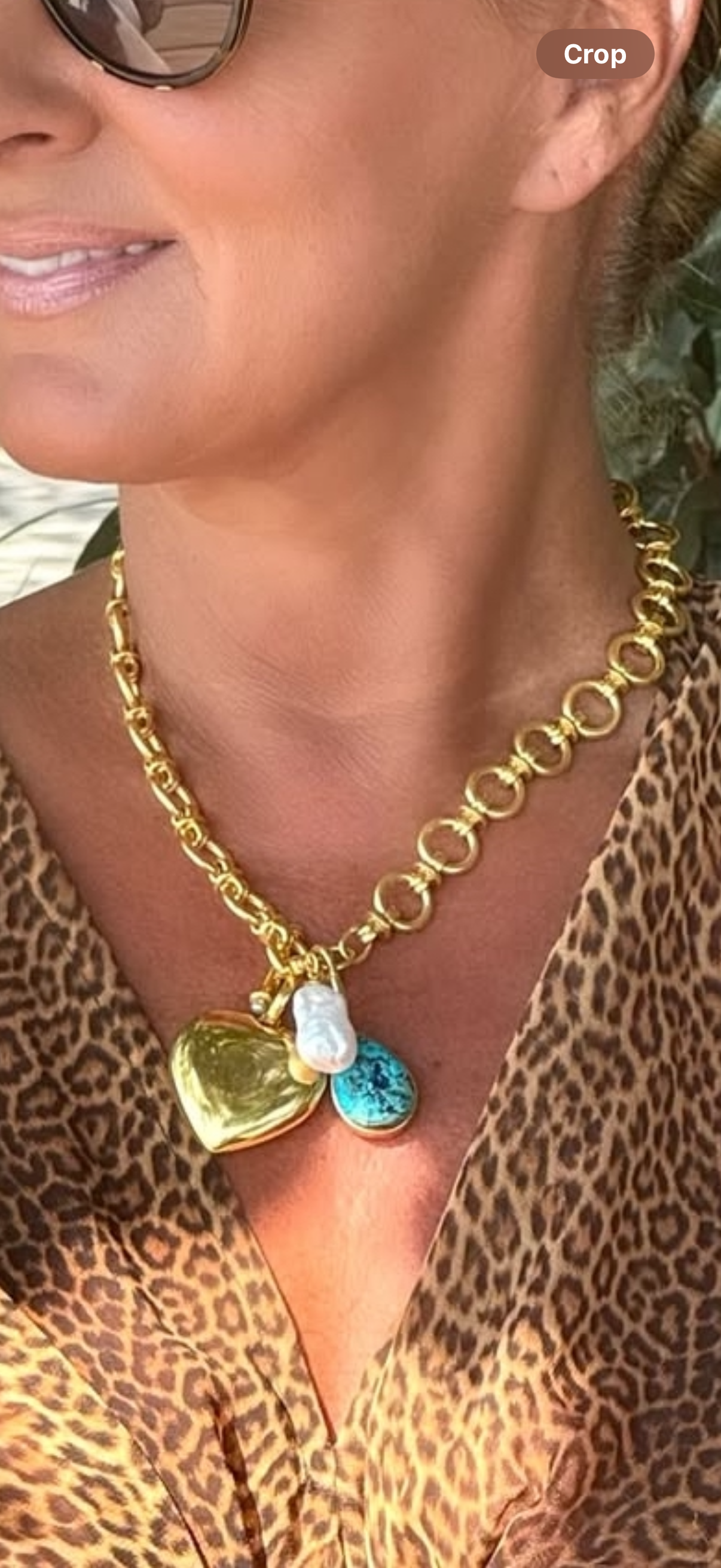 Chunky Link T-Bar Necklace: The Willow