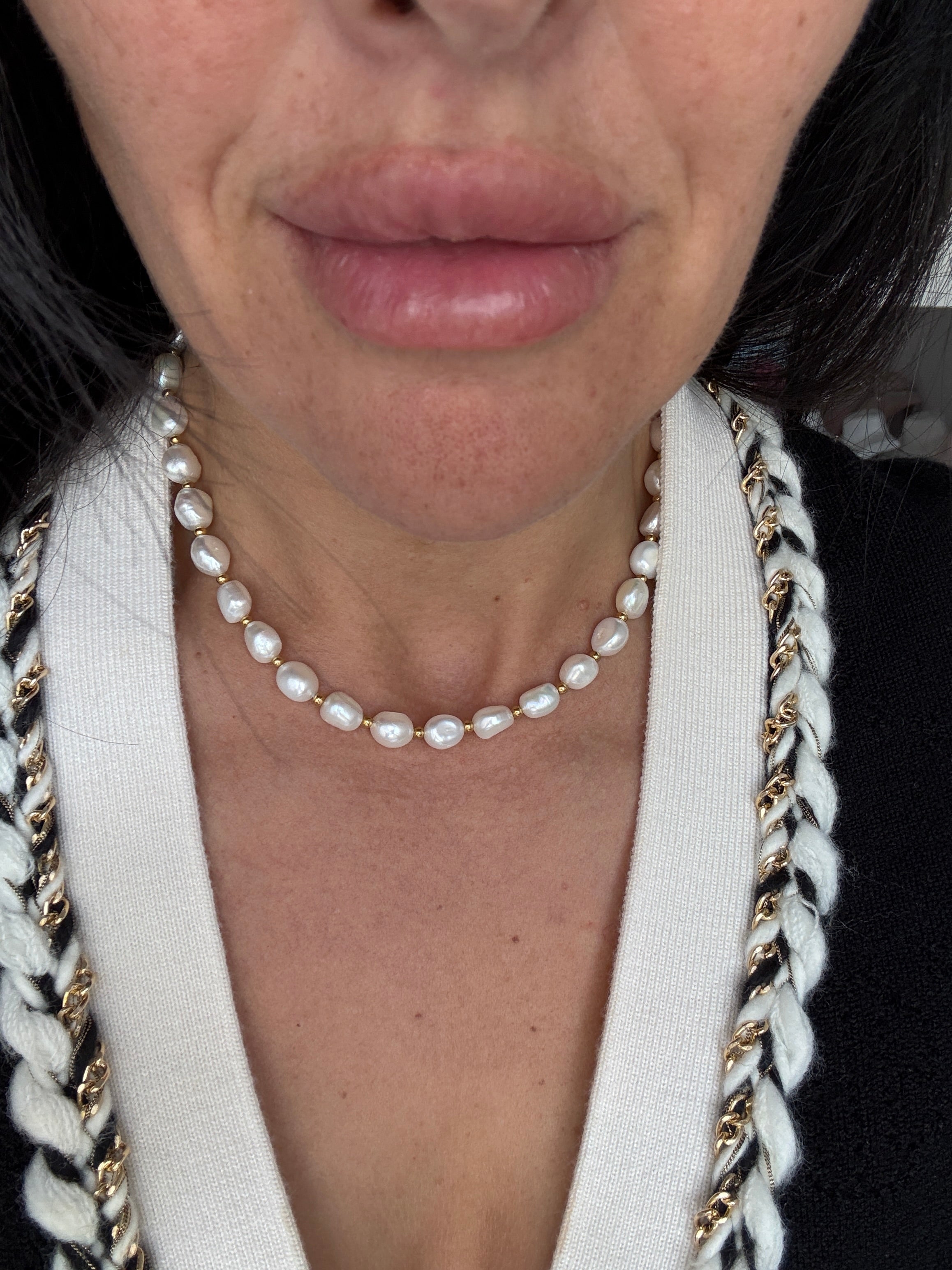 Freshwater Pearl Necklace: The Abbey