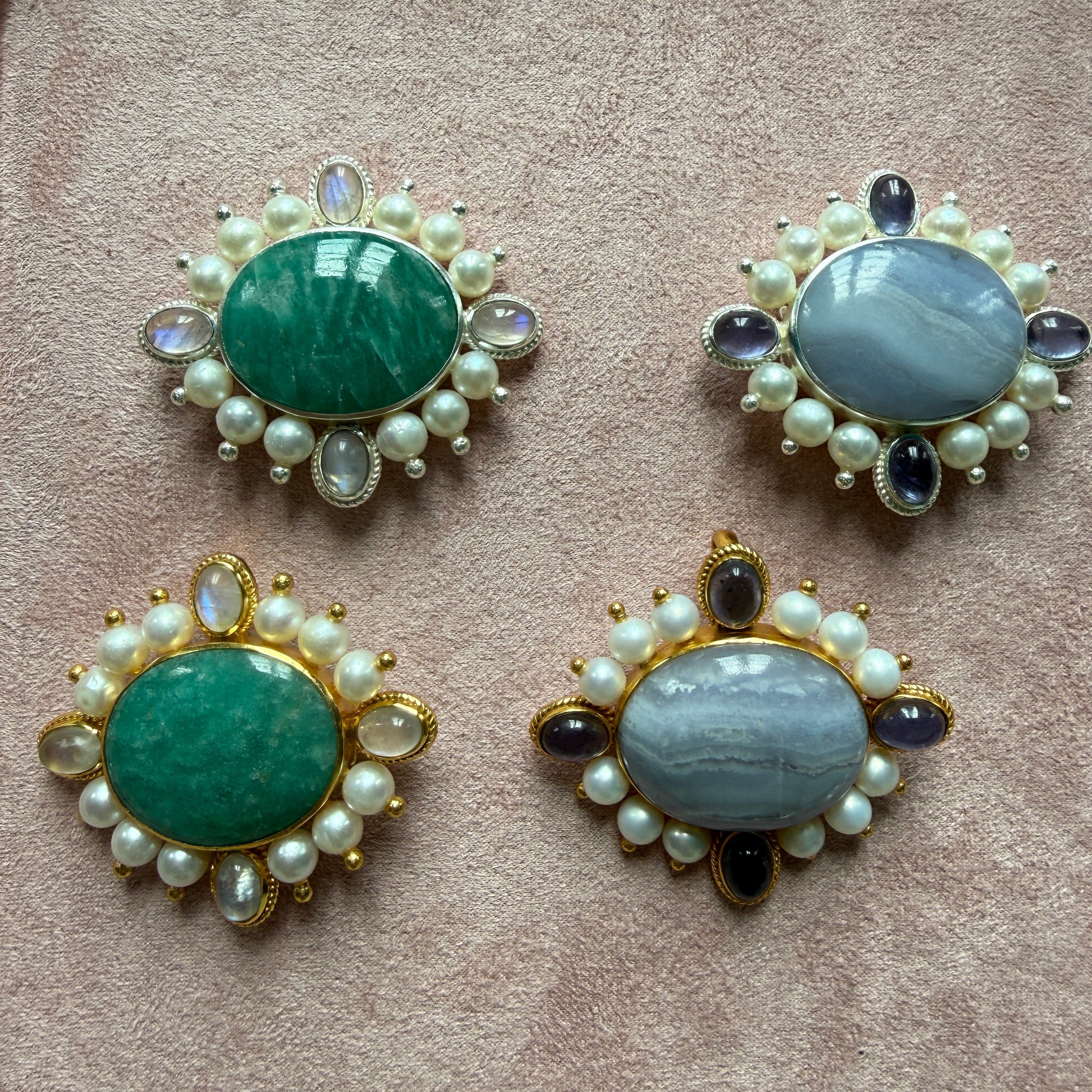 New Brooch + Clip + Charm