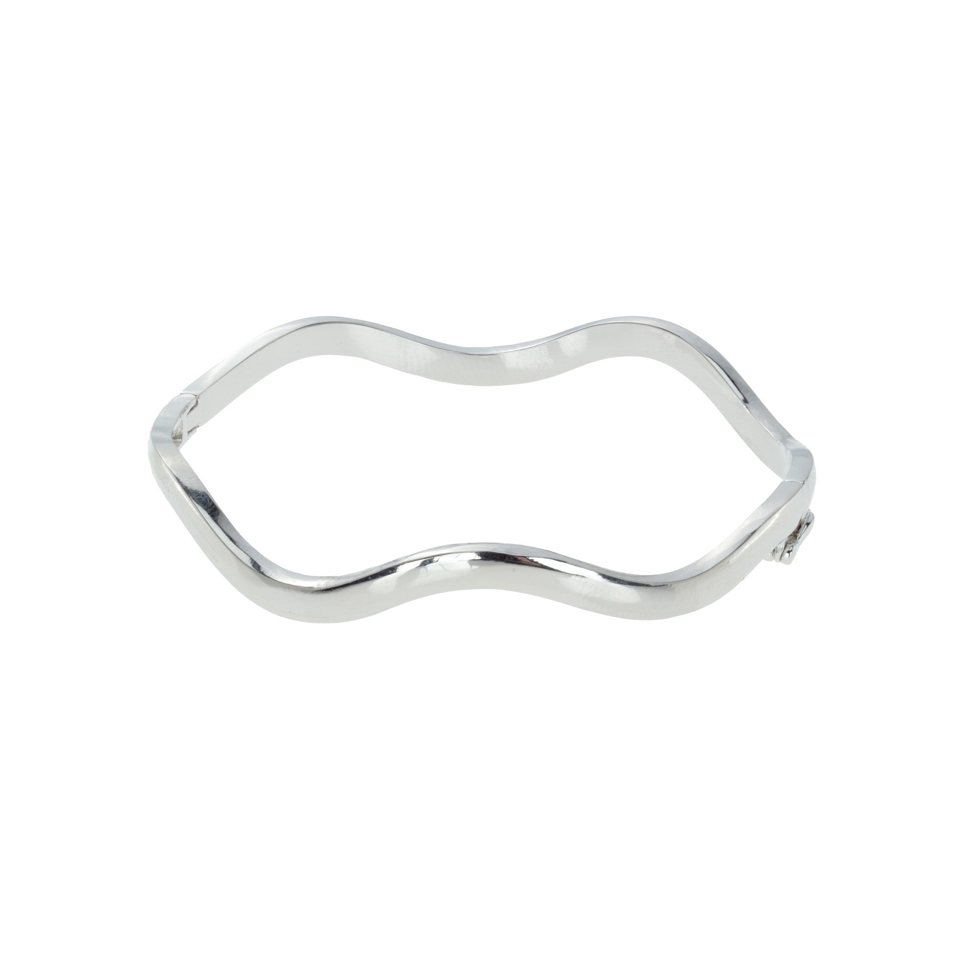Plain Wavy Bangle: The Bettina