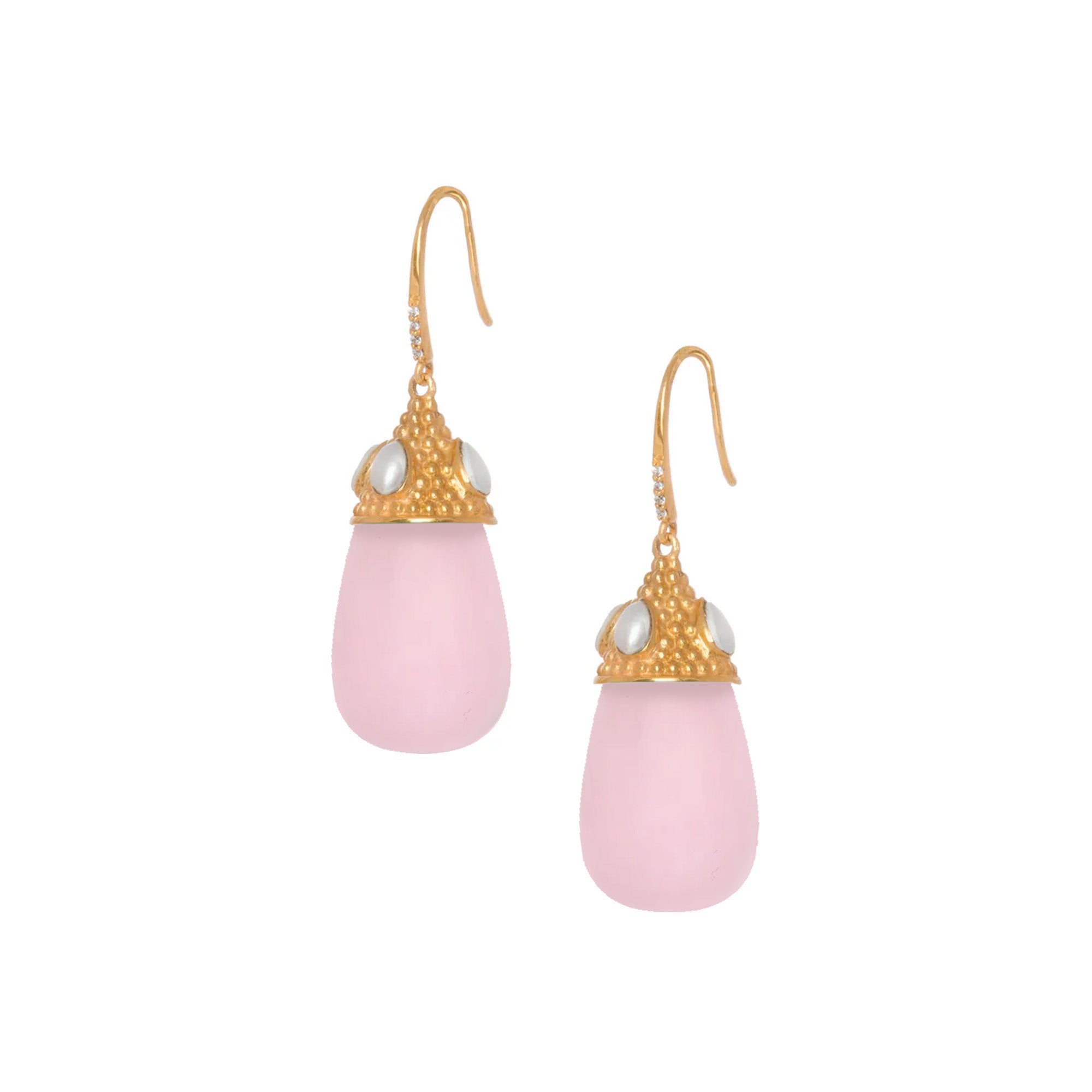 Gemstone Drop Earrings: The Casilda