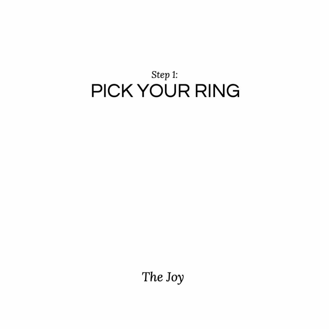 Gold and Enamel Adjustable Ring: The Joy