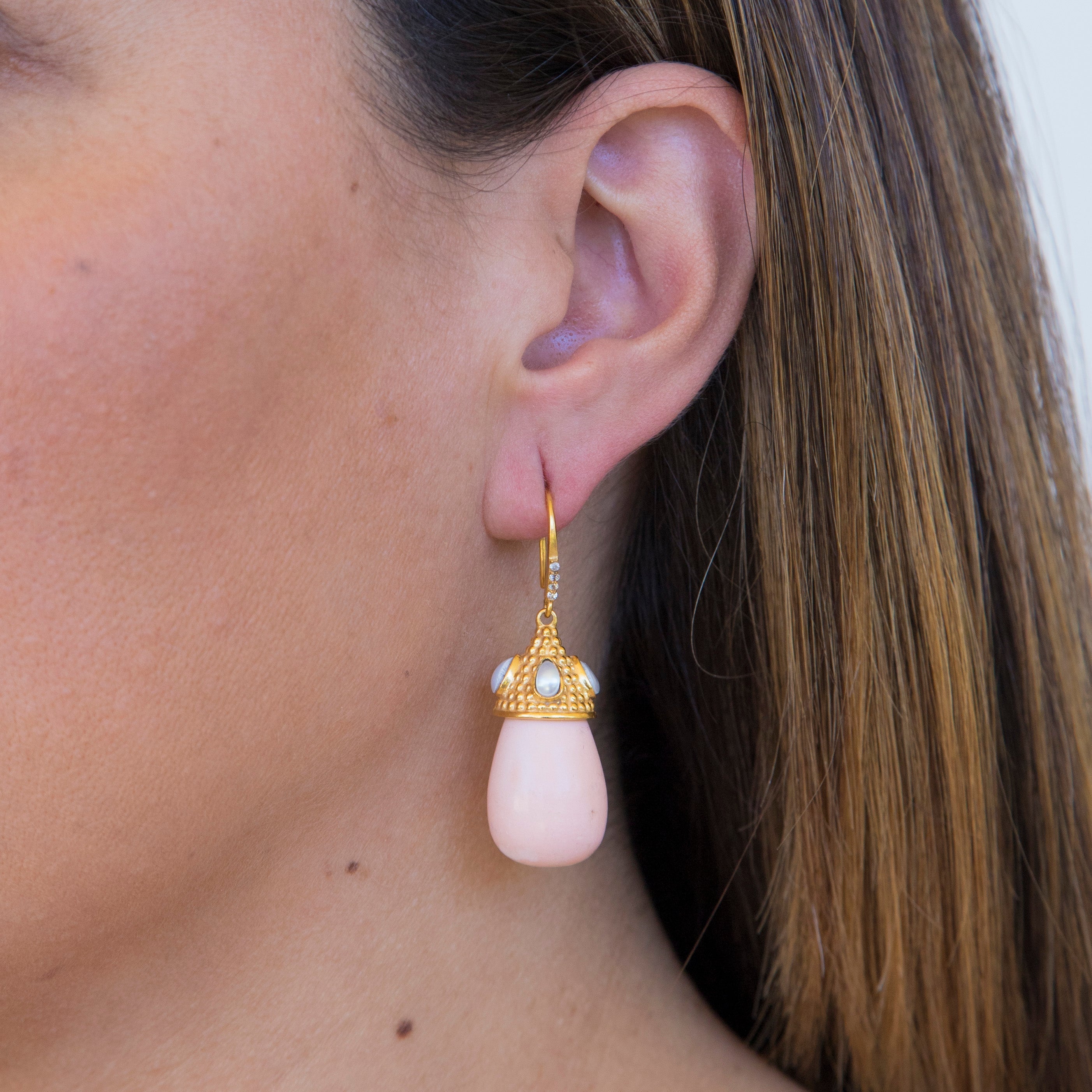 Gemstone Drop Earrings: The Casilda