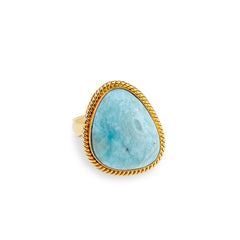 One of a Kind Ring (Blue Opal) Jimena Alejandra 