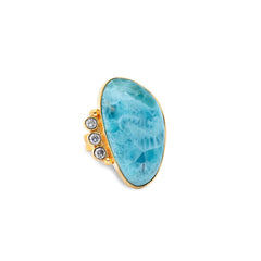 One of A Kind Ring (Larimar) Jimena Alejandra 