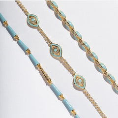 THE FARRAH (Blue) Bracelets Jimena Alejandra 