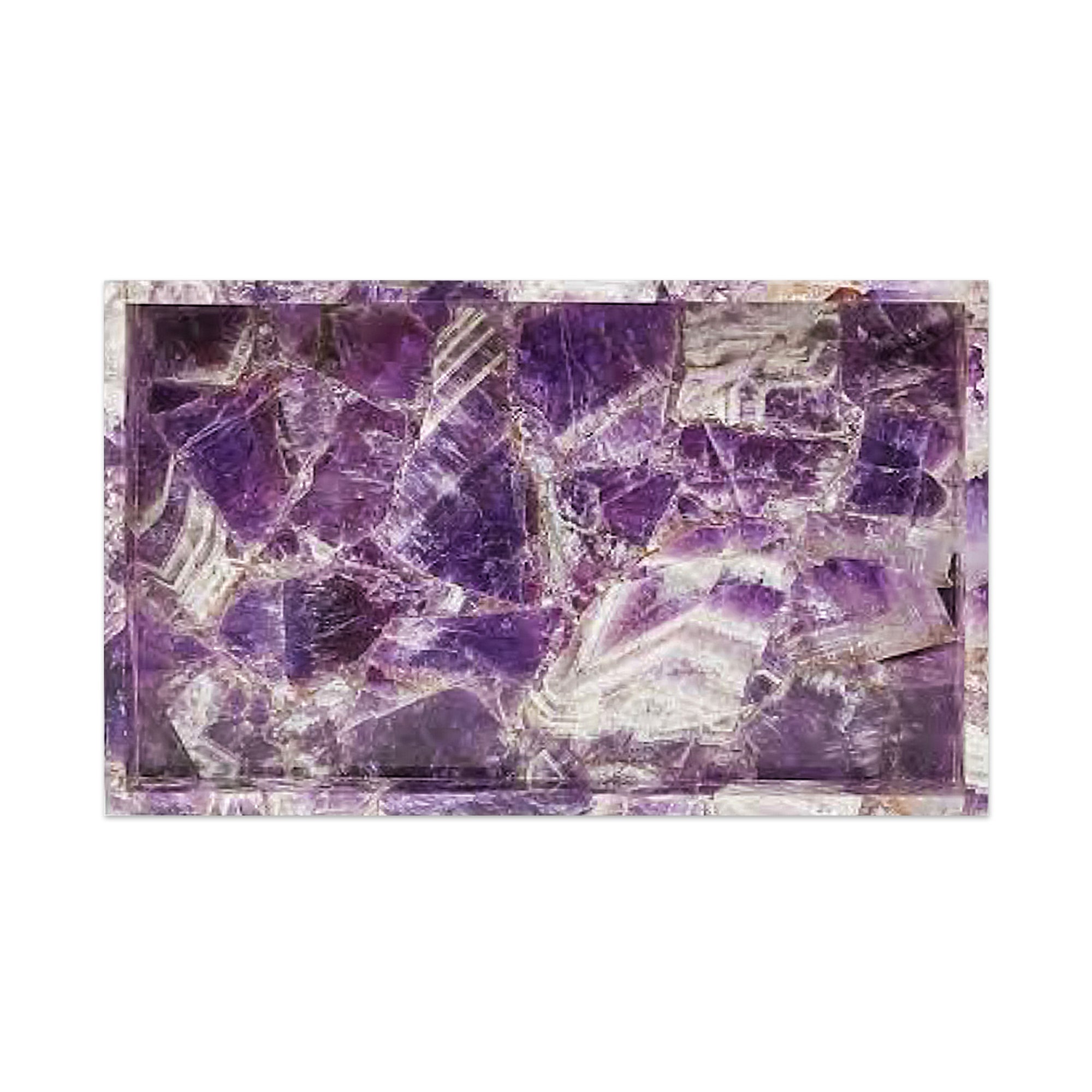 AMETHYST TRAY Homewares Jimena Alejandra 