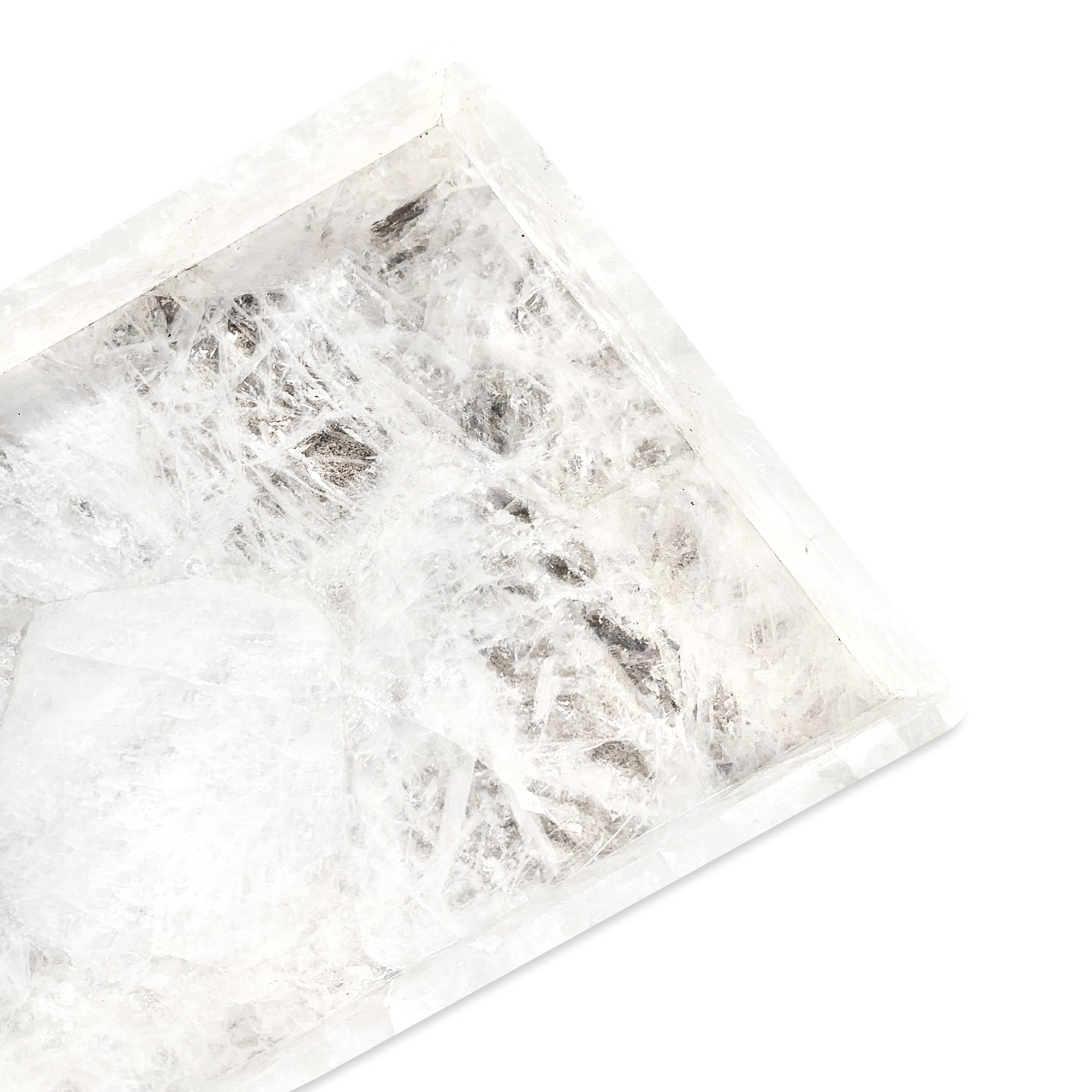 CLEAR QUARTZ TRAY Homewares Jimena Alejandra 