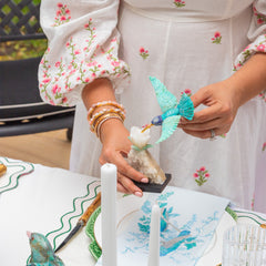 HUMMINGBIRD (Turquoise) Homewares Jimena Alejandra 