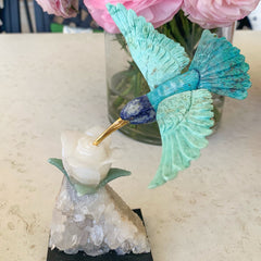 HUMMINGBIRD (Turquoise) Homewares Jimena Alejandra 