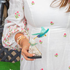 HUMMINGBIRD (Turquoise) Homewares Jimena Alejandra 