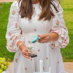 HUMMINGBIRD (Turquoise) Homewares Jimena Alejandra 