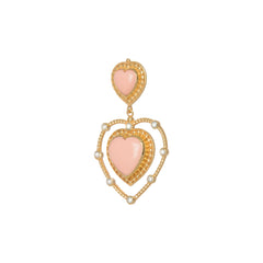 THE ALEJANDRA (Small) [Pink Opal] Earrings Jimena Alejandra 