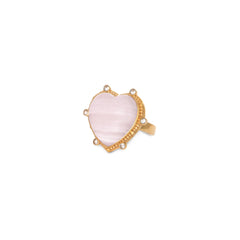 THE ARIANA (Pink Aragonite) Rings Jimena Alejandra 