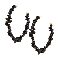 THE AVERY (Black Onyx) Earrings Jimena Alejandra 