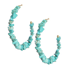 THE AVERY (Turquoise) Earrings Jimena Alejandra 
