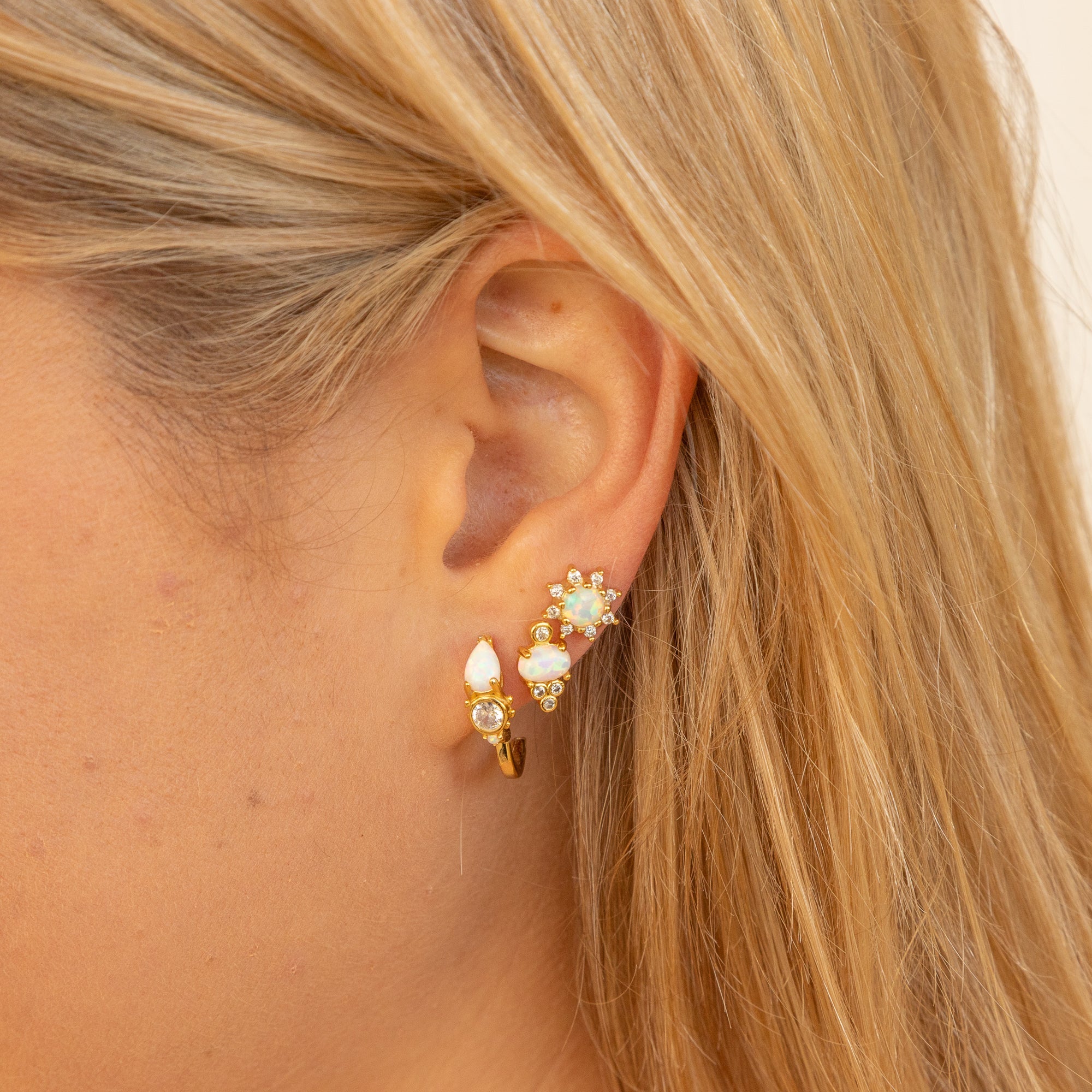 THE BONNIE (GOLD) Earrings Jimena Alejandra 