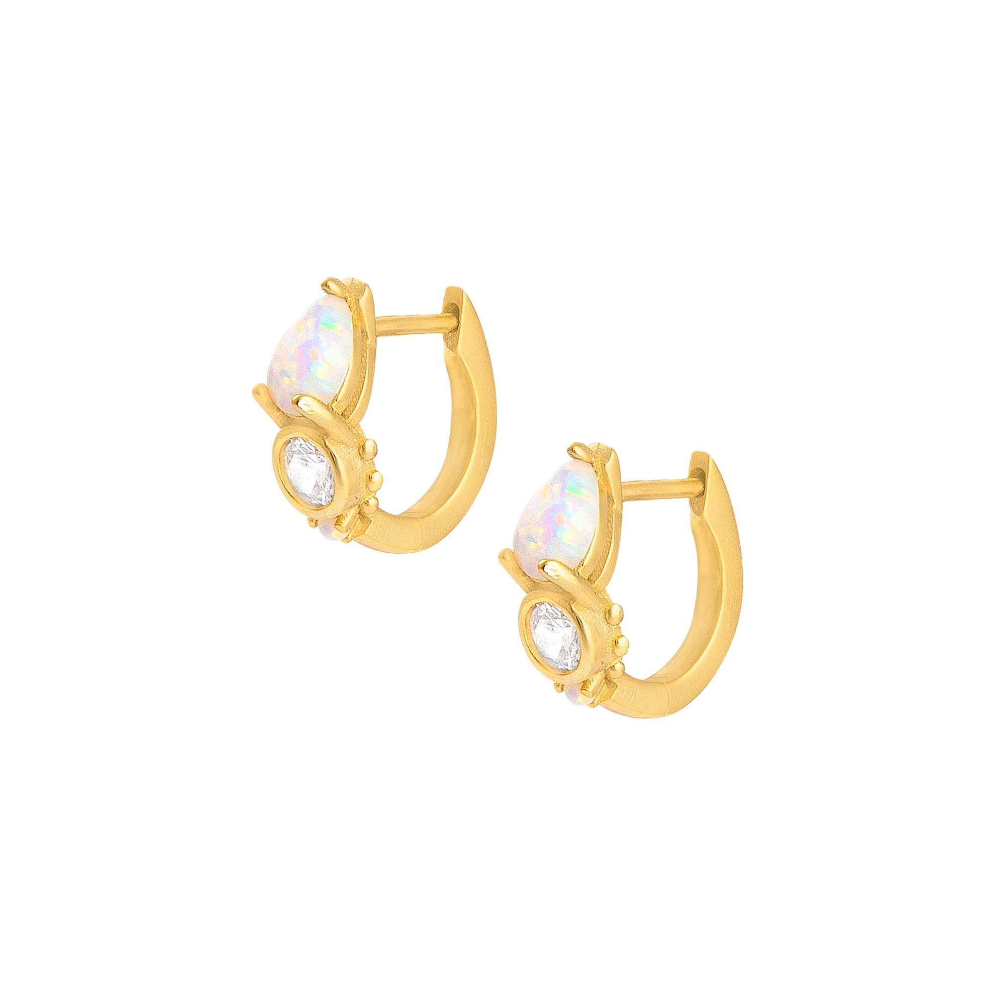 THE BONNIE (GOLD) Earrings Jimena Alejandra Gold Plated 