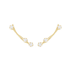 THE CECILIA Earrings Jimena Alejandra Gold Plated 
