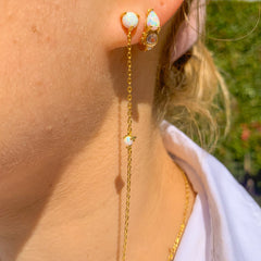 THE CELINE (GOLD) Earrings Jimena Alejandra 