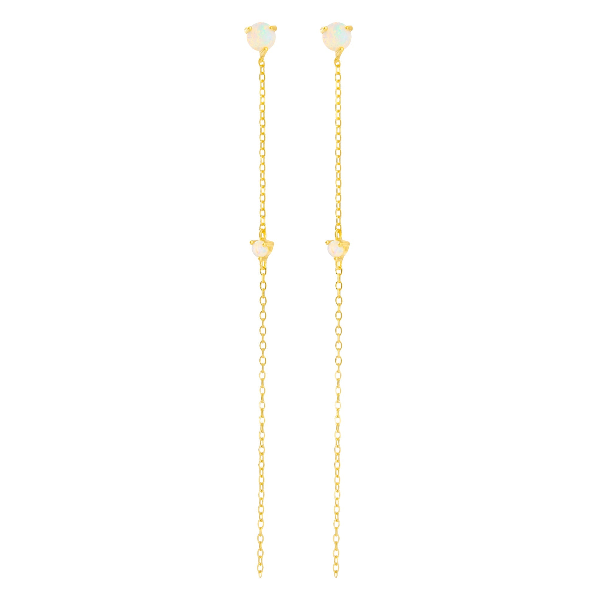 THE CELINE (GOLD) Earrings Jimena Alejandra GOLD PLATED 
