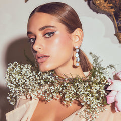 THE CHRISTA (Opal) Earrings Jimena Alejandra 