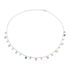 THE CORA (SILVER) Necklaces Jimena Alejandra Silver 