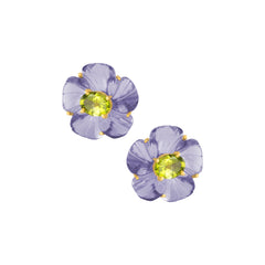 THE CYNTHIA (Brazilian Amethyst) Earrings Jimena Alejandra 