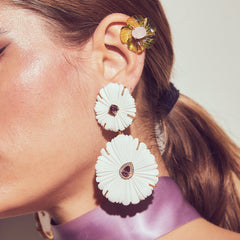 THE CYNTHIA (Peridot) Earrings Jimena Alejandra 