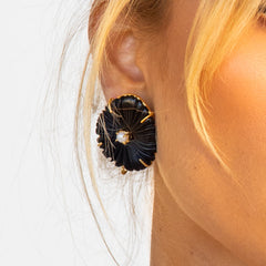 THE EMILIA (Black Onyx) Earrings Jimena Alejandra 
