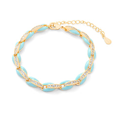 THE FARRAH (Blue) Bracelets Jimena Alejandra 