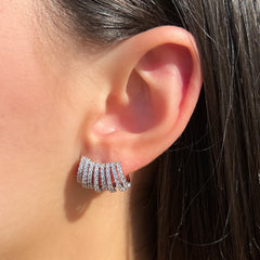 THE JOHANNA (SILVER) Earrings Jimena Alejandra 