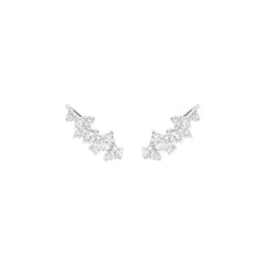 THE KENDRA (SILVER) Earrings Jimena Alejandra Silver 