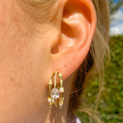 THE NOA (GOLD) Earrings Jimena Alejandra 