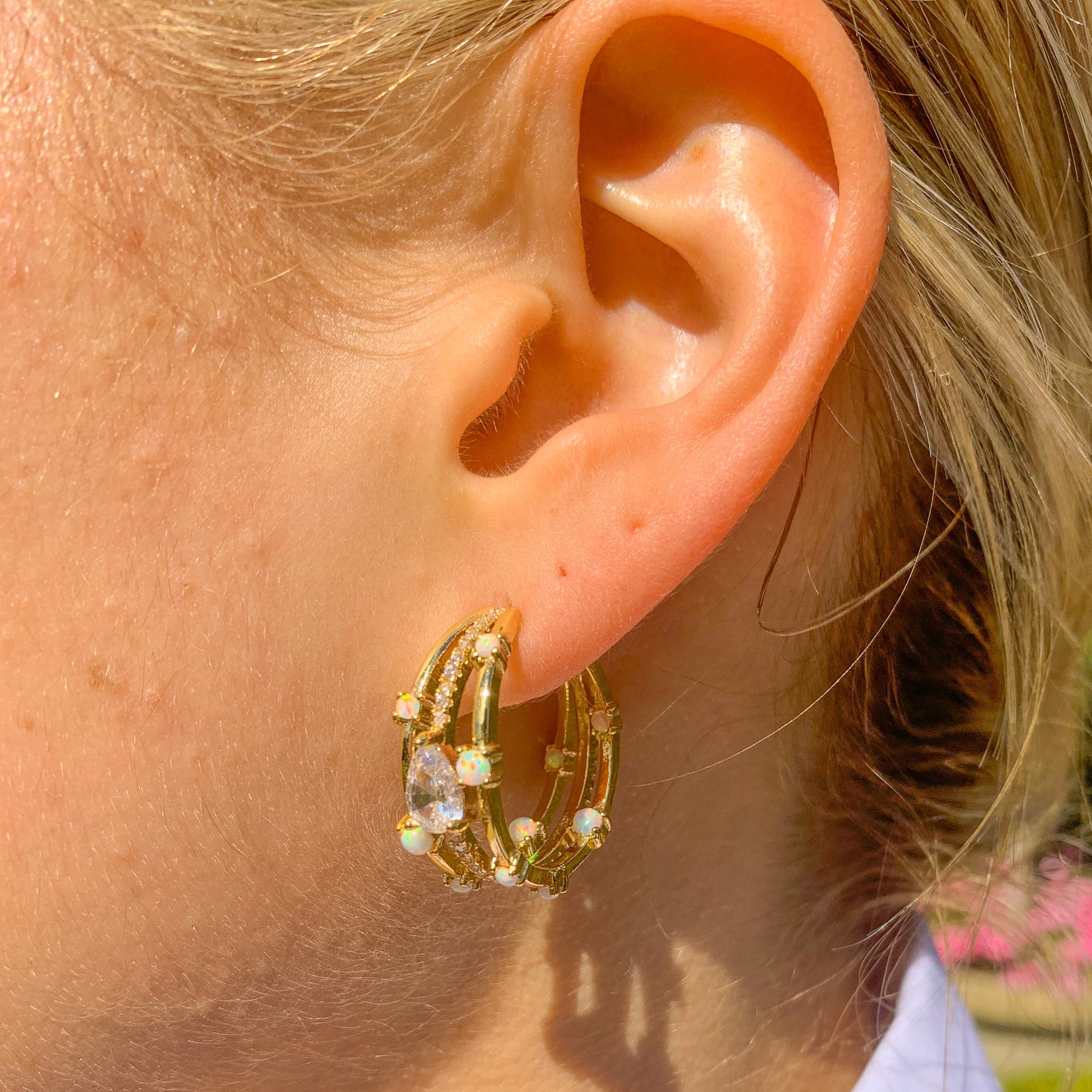 THE NOA (GOLD) Earrings Jimena Alejandra 