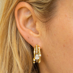 THE NOA (GOLD) Earrings Jimena Alejandra 