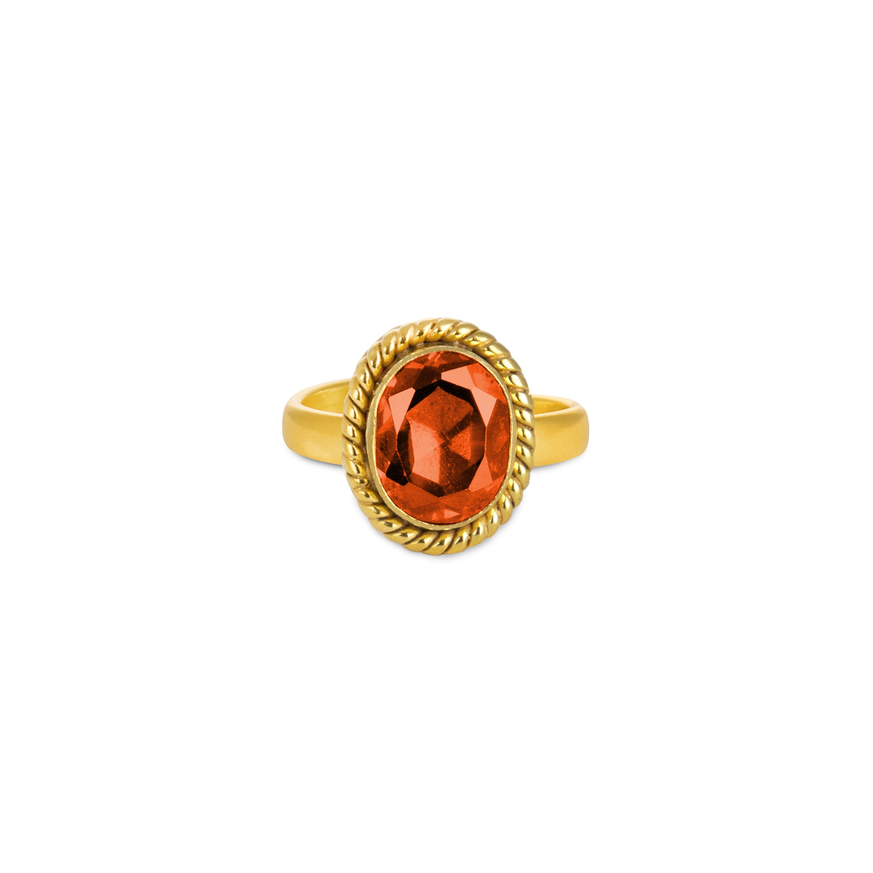 THE OLYMPIA (BRAID) Rings Jimena Alejandra Large 