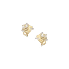 THE RILEY (Citrine) Earrings Jimena Alejandra Silver 