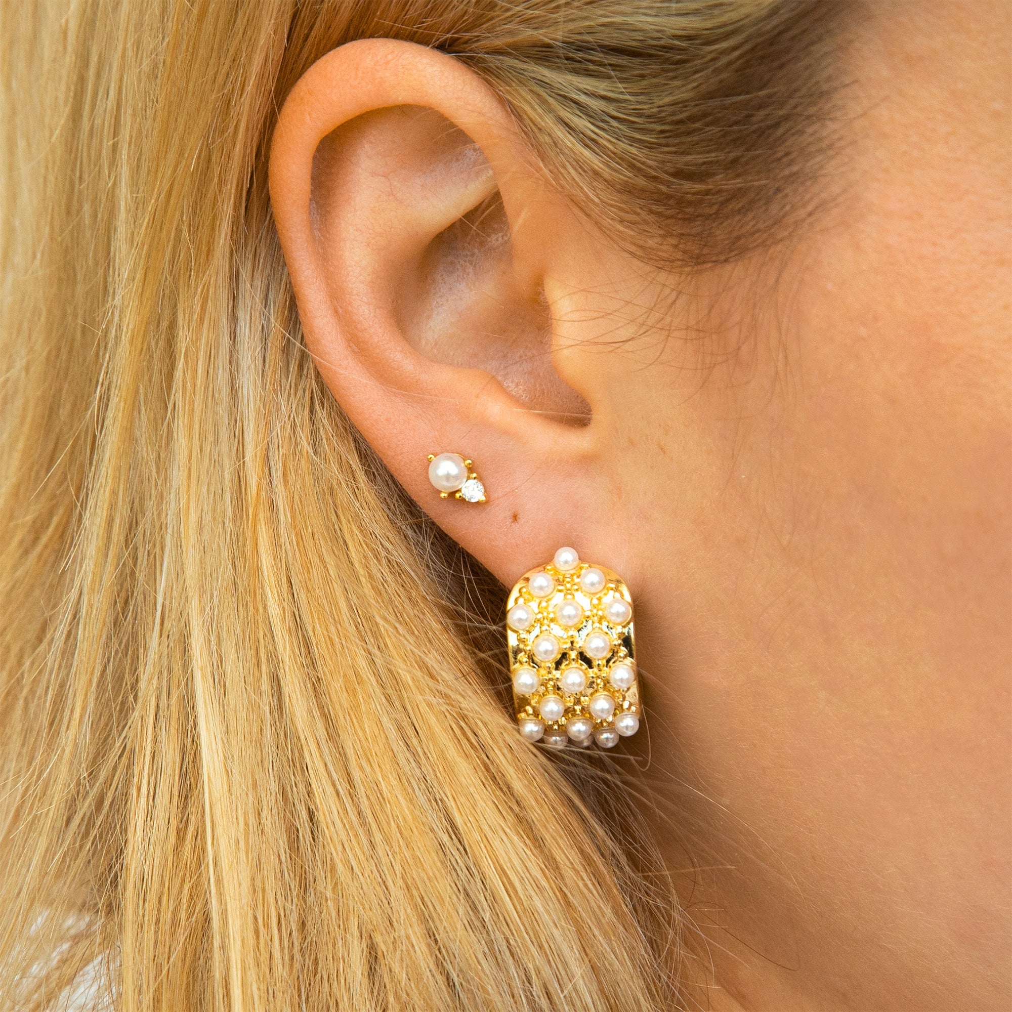 THE SKYLAR (GOLD) Earrings Jimena Alejandra 