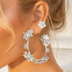 THE SONNY (SILVER) Earrings Jimena Alejandra 